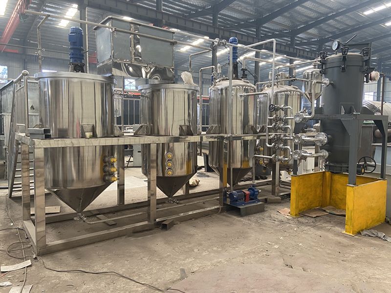 日处理60T动物油熬练生产线